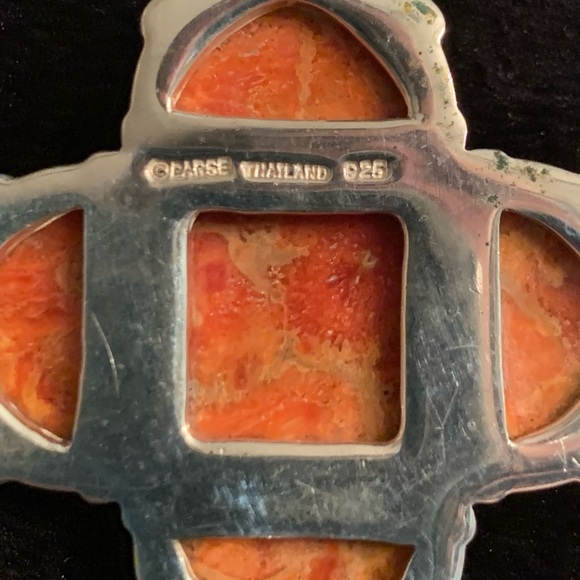 Beautiful Barse Southwest-Inspired Pendant With 925 Silver, Pre-Owned - Picture 3 of 6